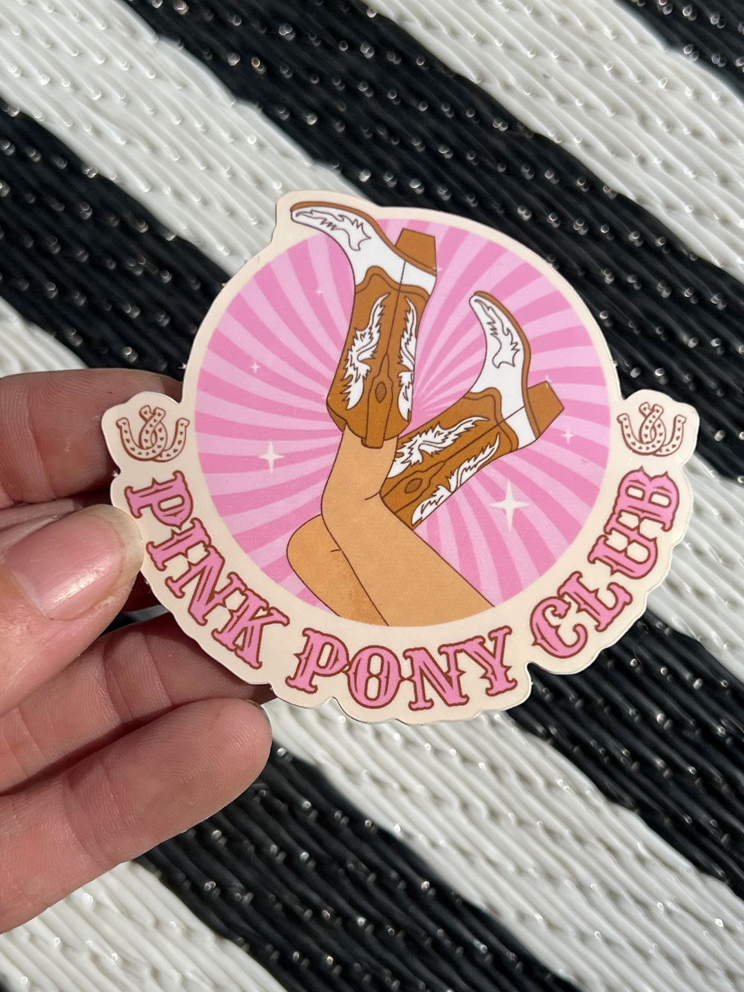 Pink Pony Club Sticker