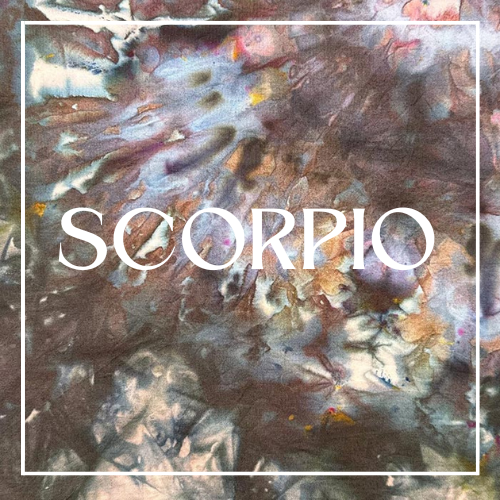 Custom Zodiac Sign Ice Dyed Items