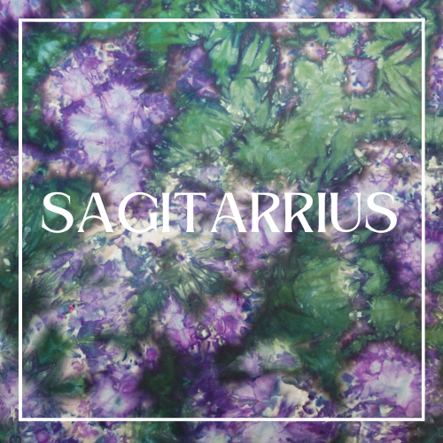 Custom Zodiac Sign Ice Dyed Items