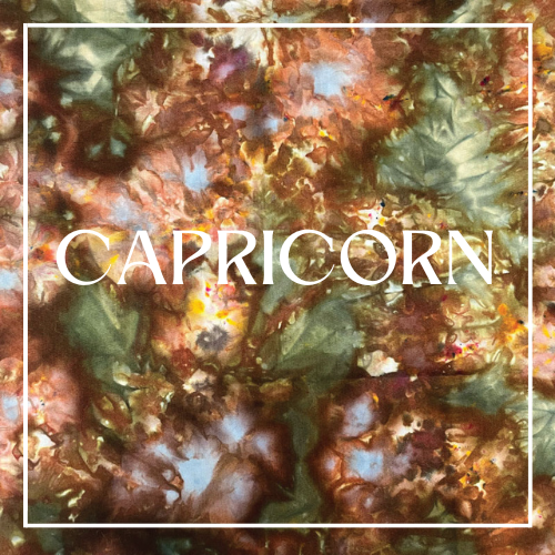 Custom Zodiac Sign Ice Dyed Items