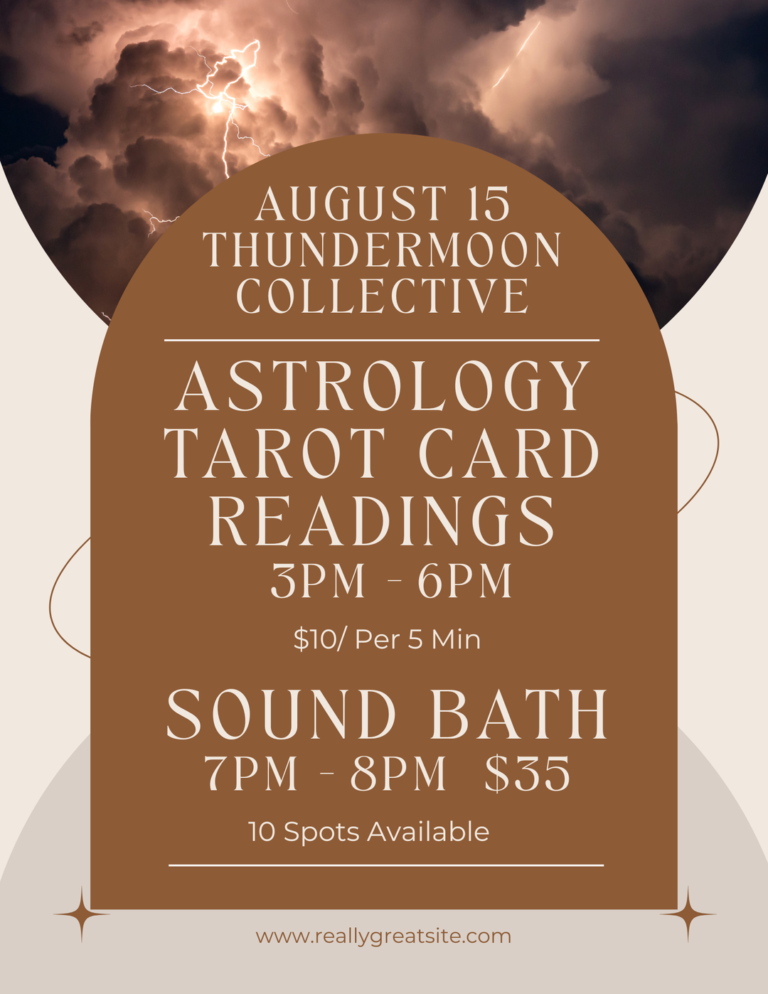 Astro Sound Bath @ Thundermoon Collective - Saturday, Aug 15 7-8pm
