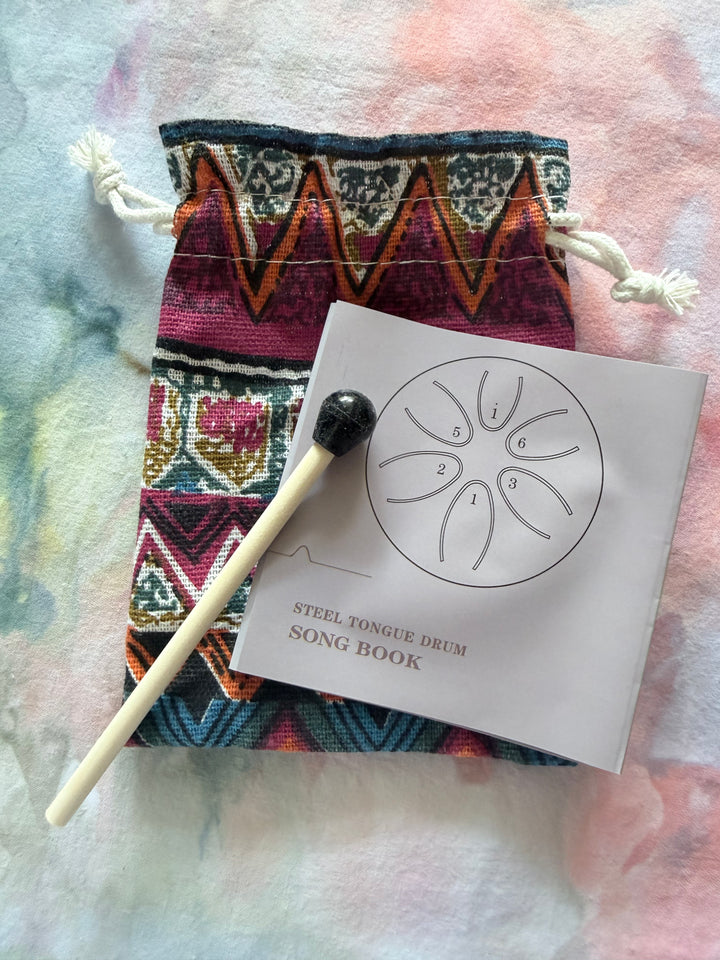 Steel Hand Drum - 6 Note 3"