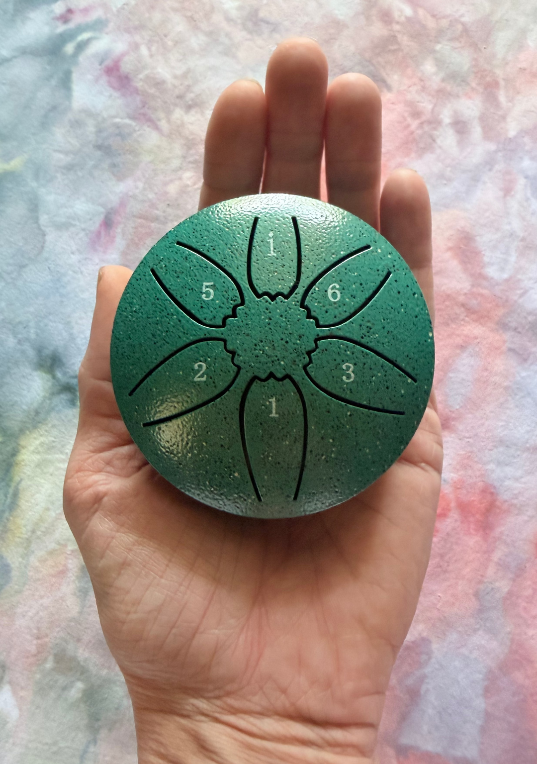 Steel Hand Drum - 6 Note 3"