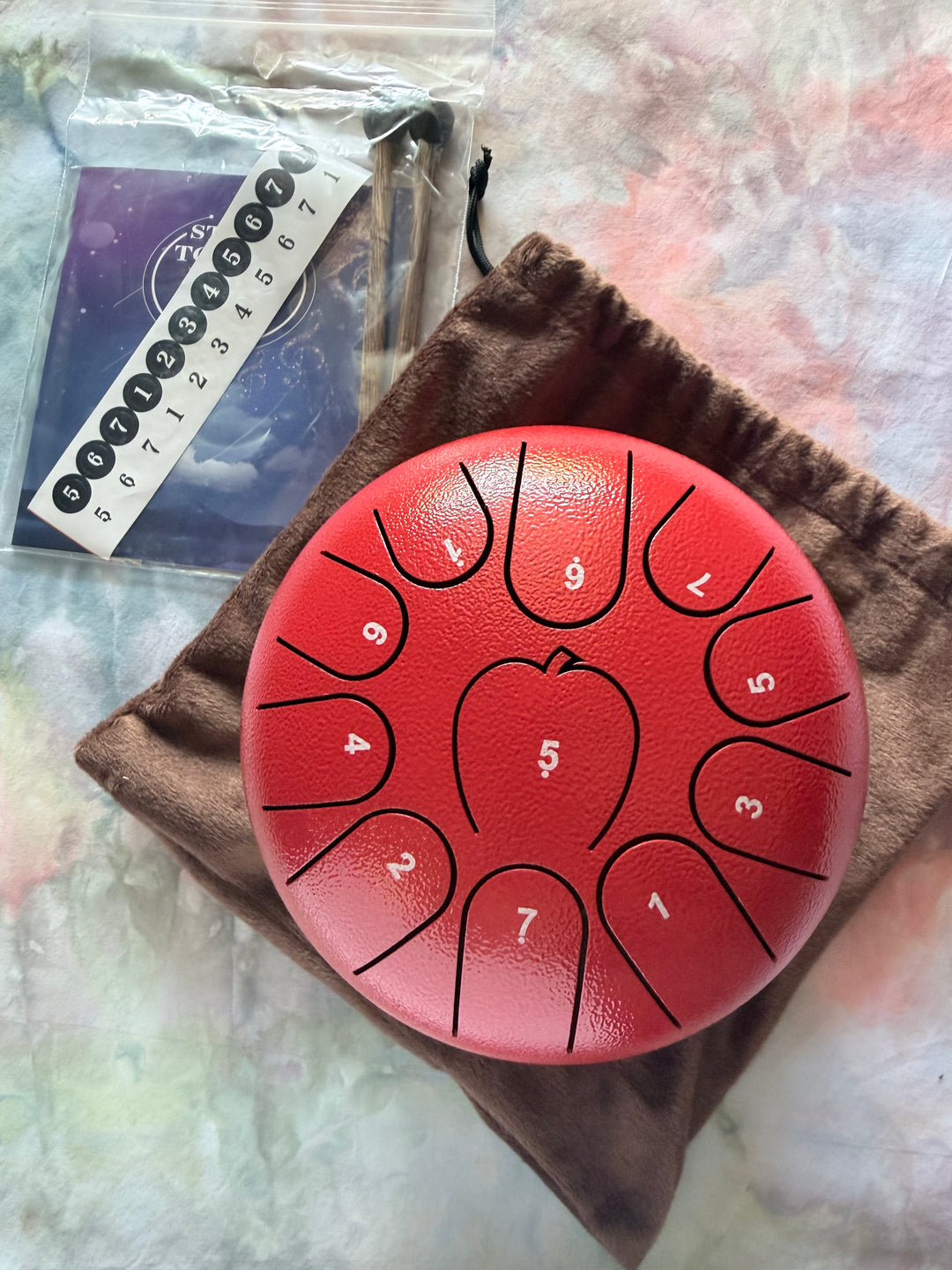 Steel Tongue Drum - 8 & 11 Tone 6"
