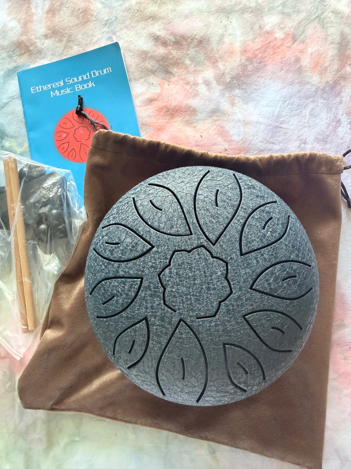 Steel Tongue Drum - 8 & 11 Tone 6"