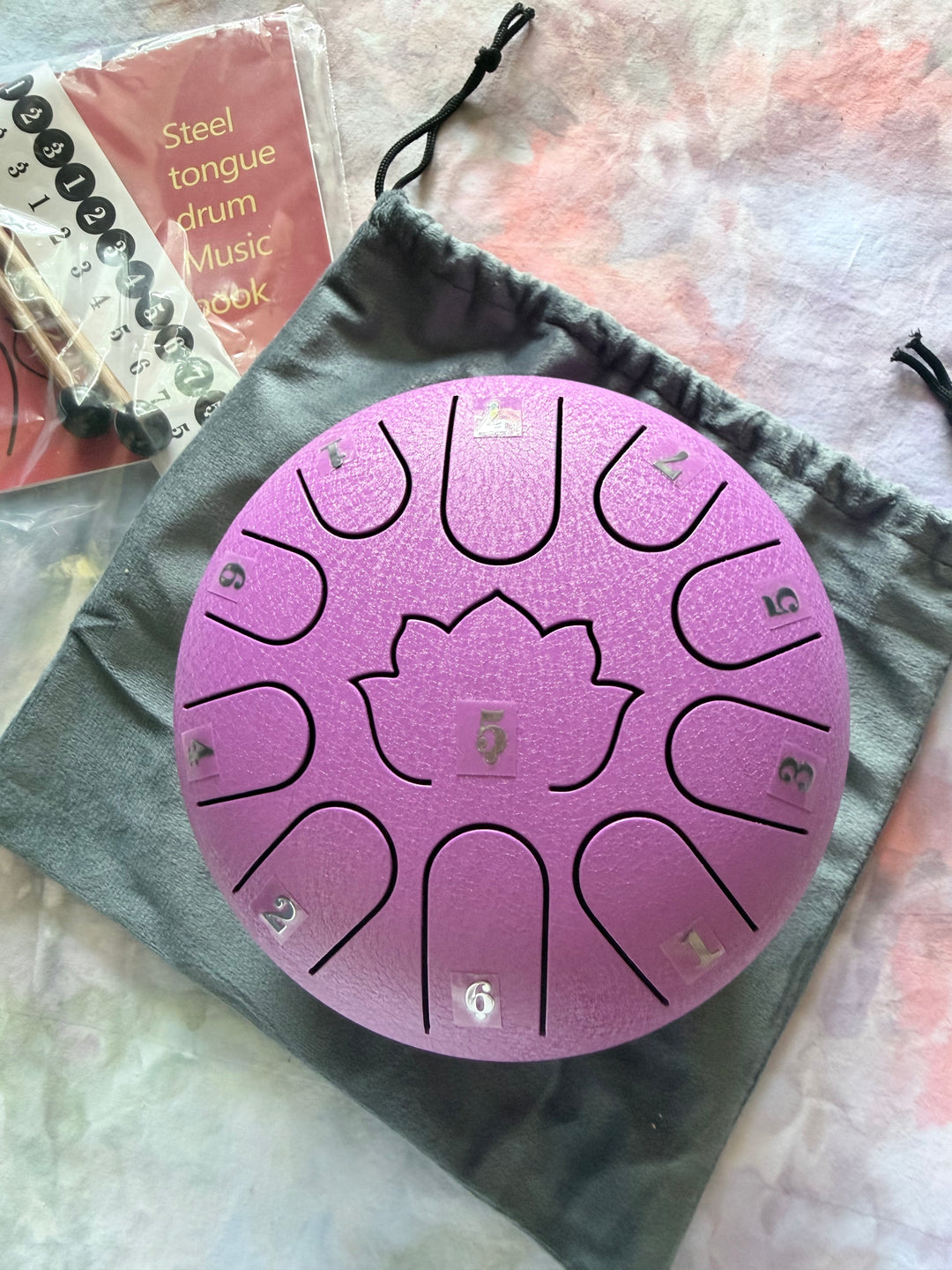 Steel Tongue Drum - 8 & 11 Tone 6"