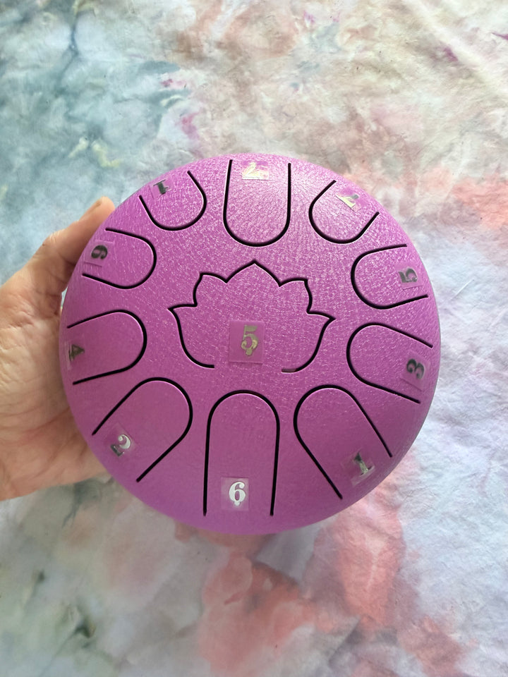 Steel Tongue Drum - 8 & 11 Tone 6"