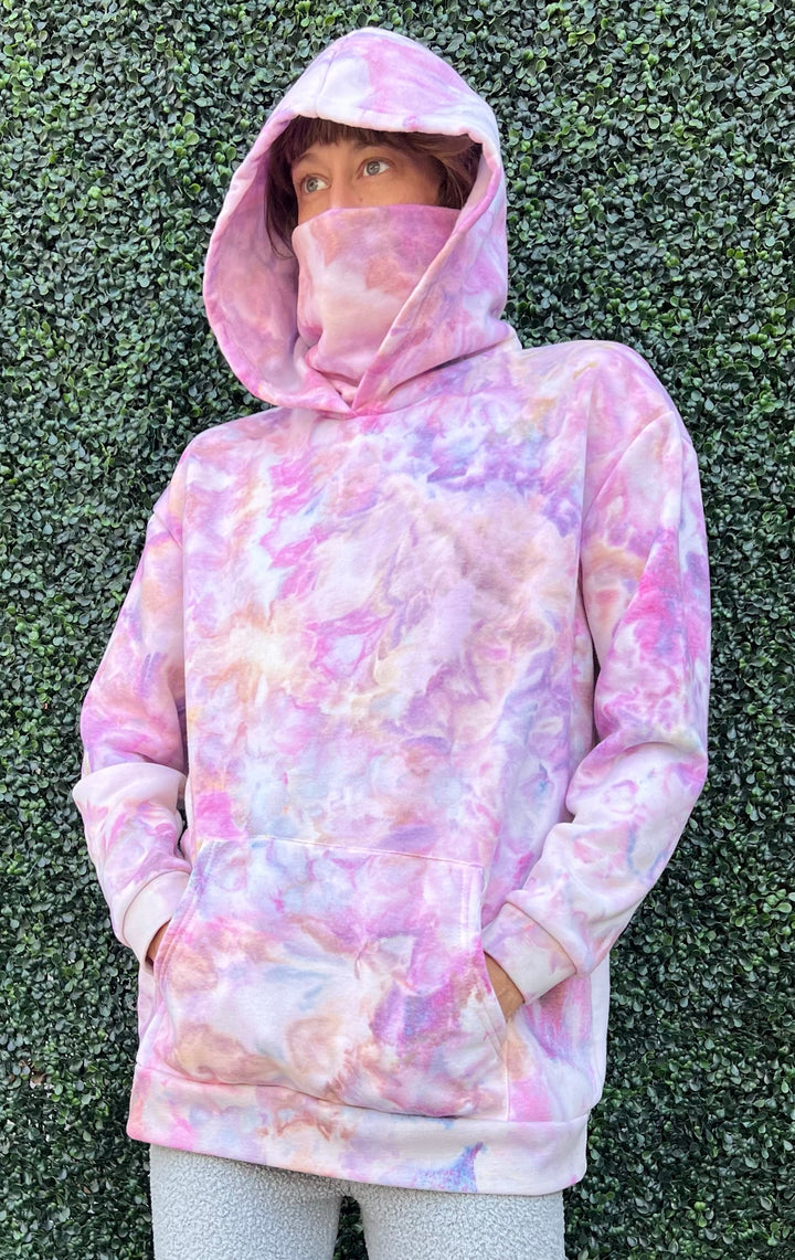 Turtleneck Hoodie Sweatshirt - 3XL