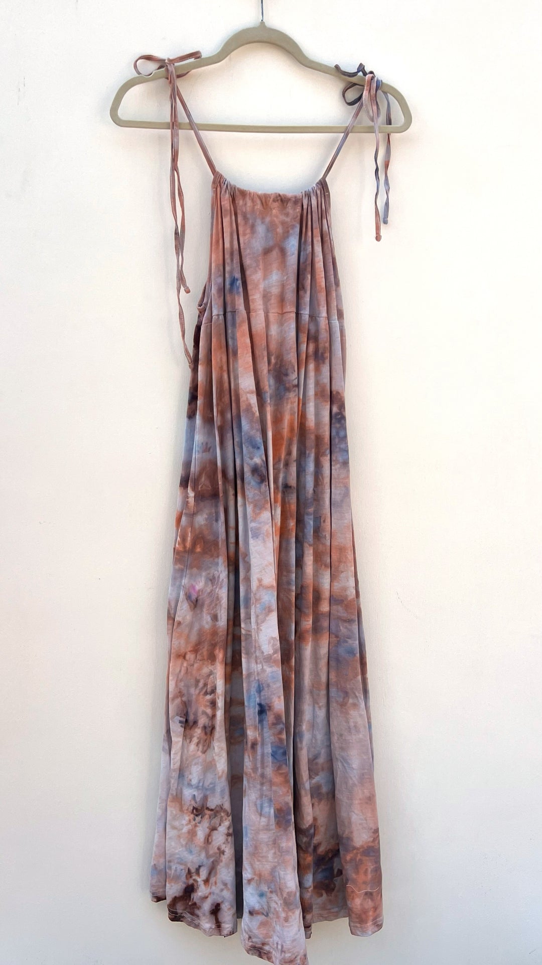 Tie Shoulder Maxi Dress - Lrg/XL