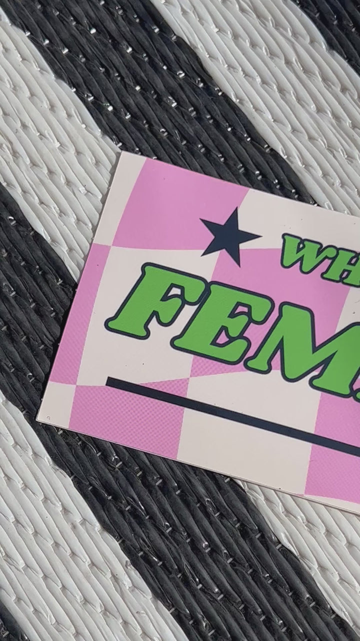 Femininominon 2024 Sticker