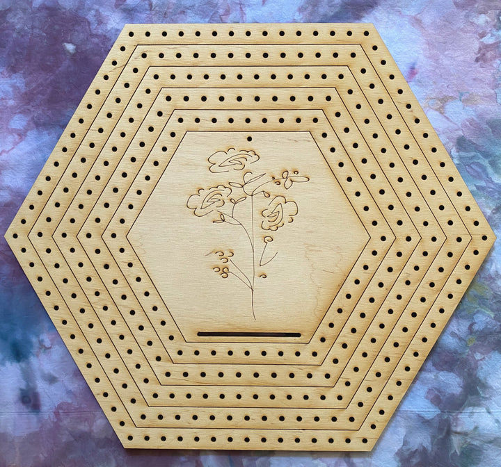 Hexagon Pop Out Loom Set